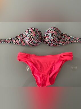 Victoria's Secret Bright Pink Bikini Bottom